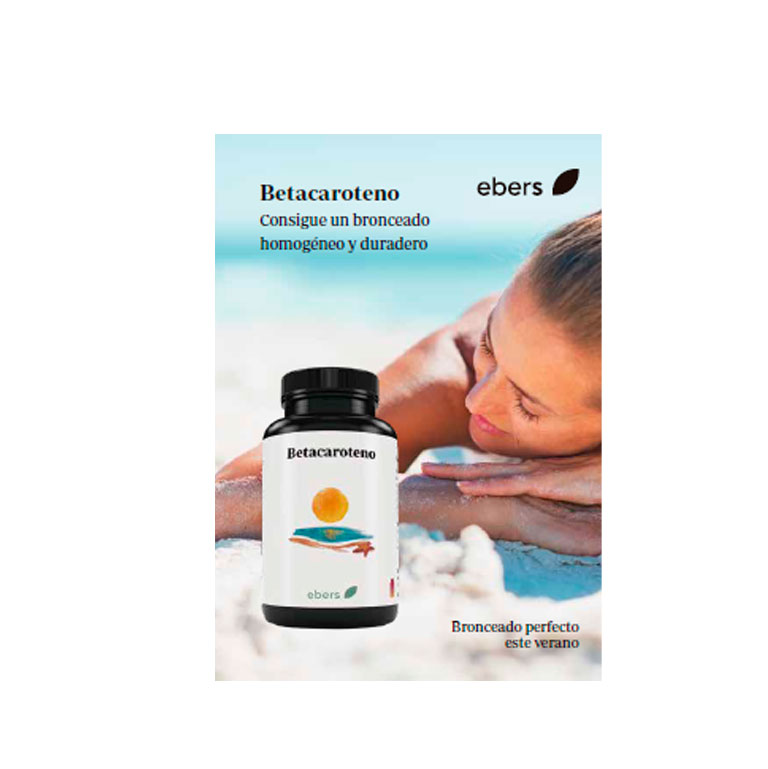 *CARTEL A3 BETACAROTENO 10.000 U.I. 60 PERLAS EBERS