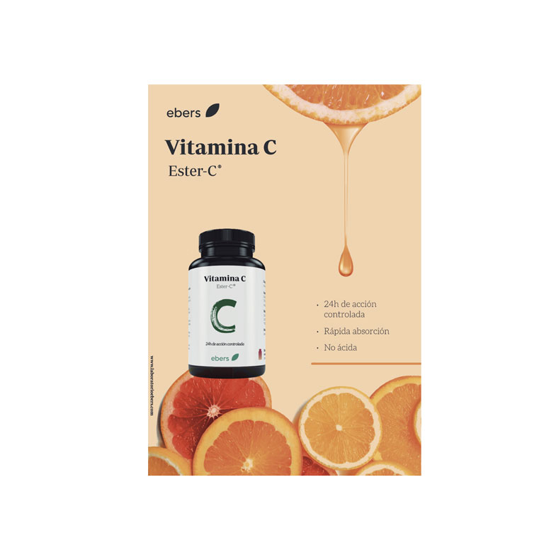 *CARTEL A3 VITAMINA C ESTER EBERS