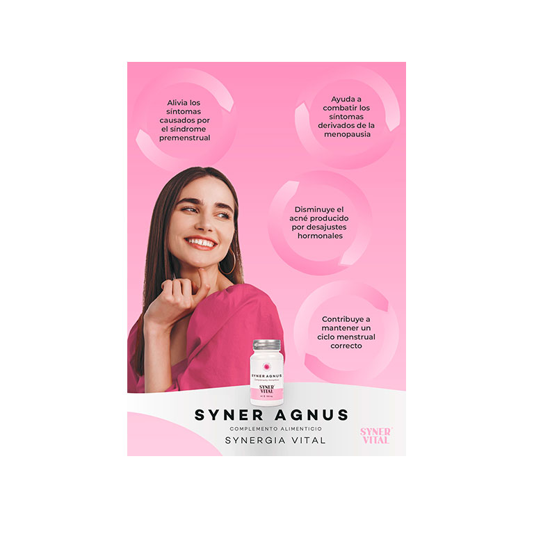 *CARTEL SYNER AGNUS 60 CAPS. SYNERVITAL