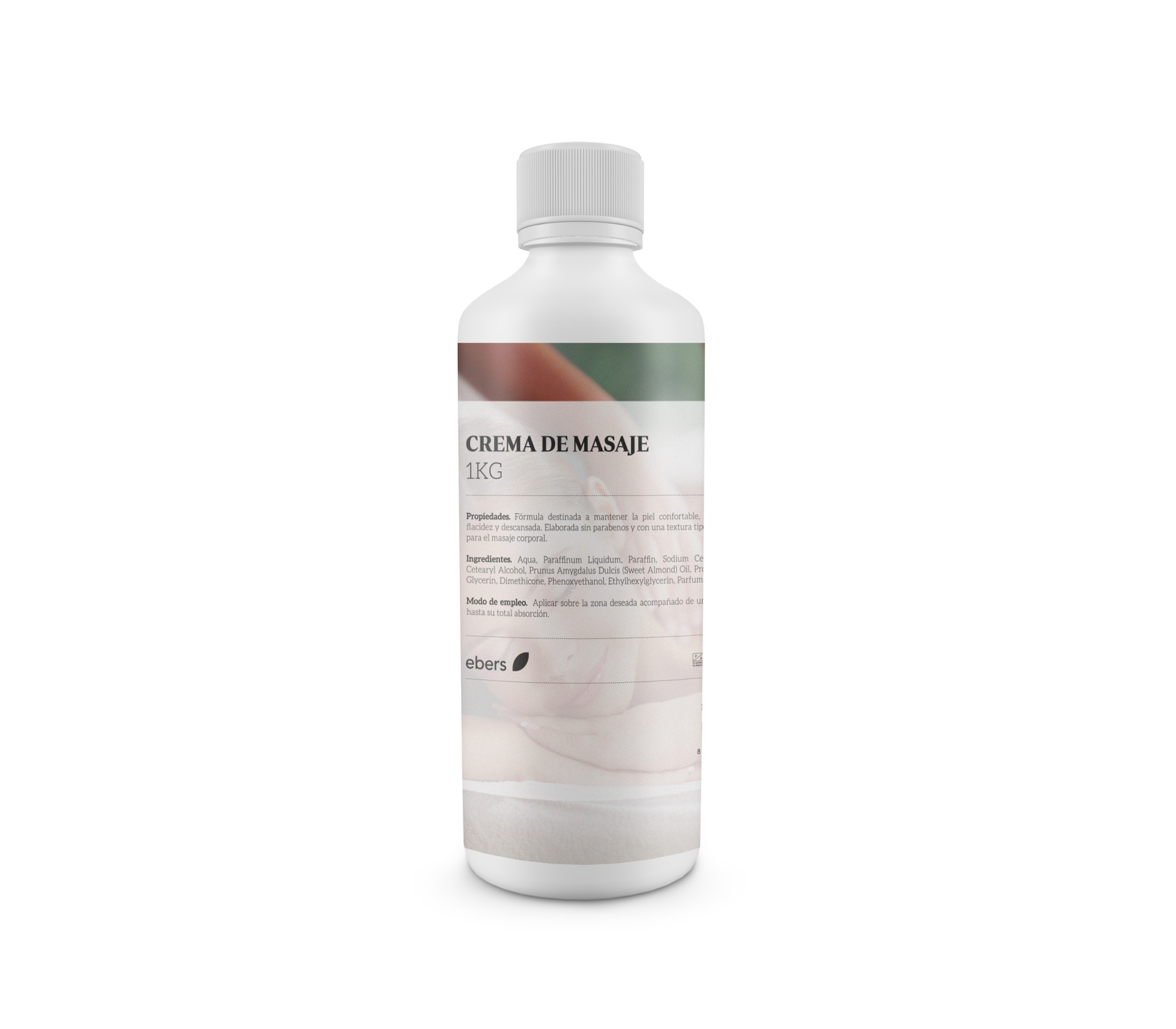 CREMA DE MASAJE 1KG PROFESIONAL EBERS