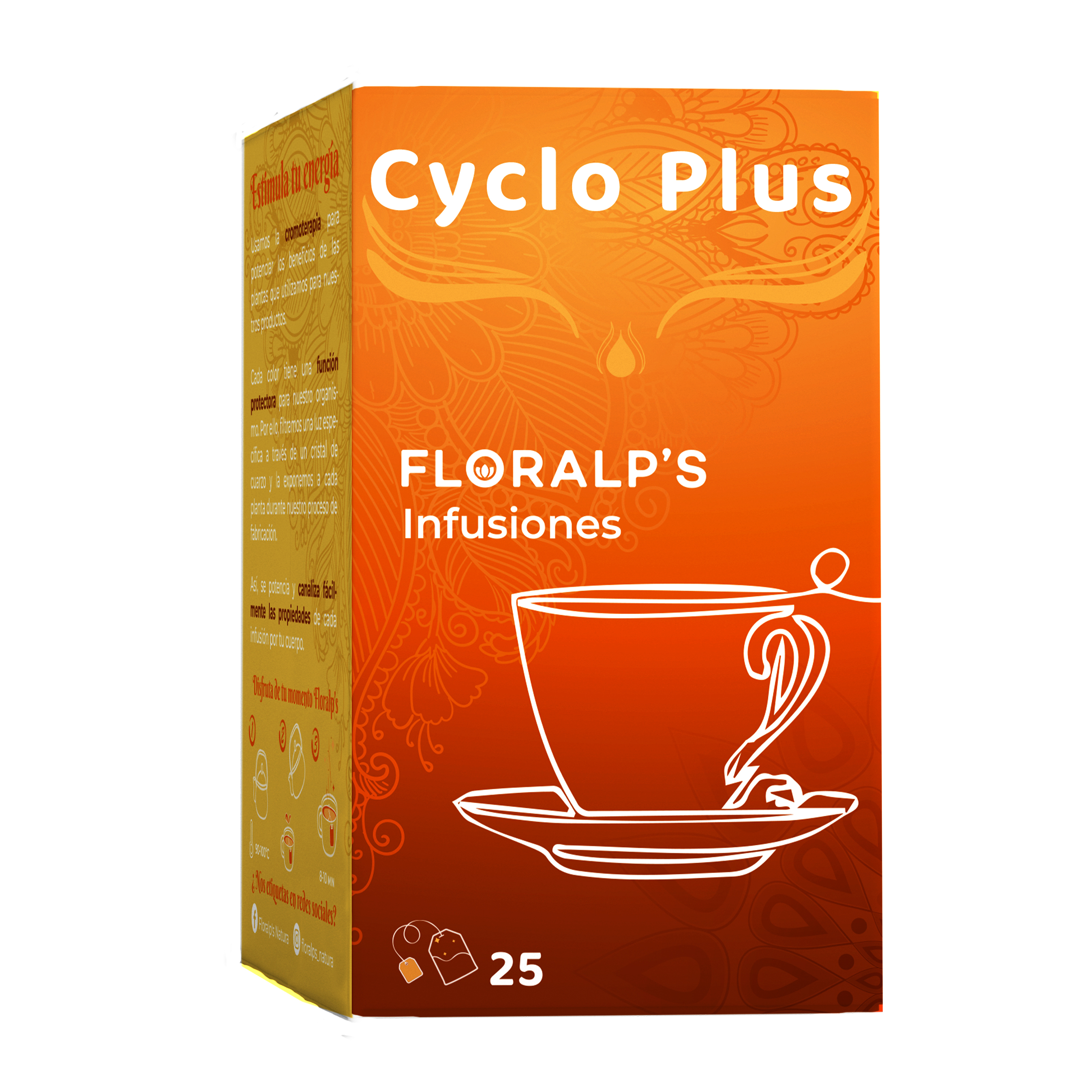 CYCLO PLUS 25 INFUSIONES FLORALP´S