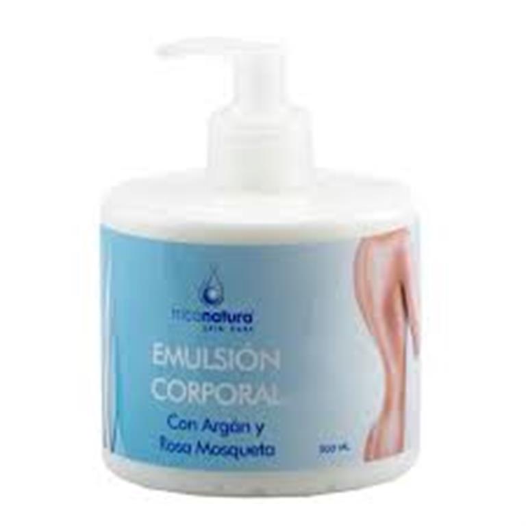 EMULSIÓN CORPORAL CON ARGAN Y ROSA MOSQUETA 500ml TRICONATURA