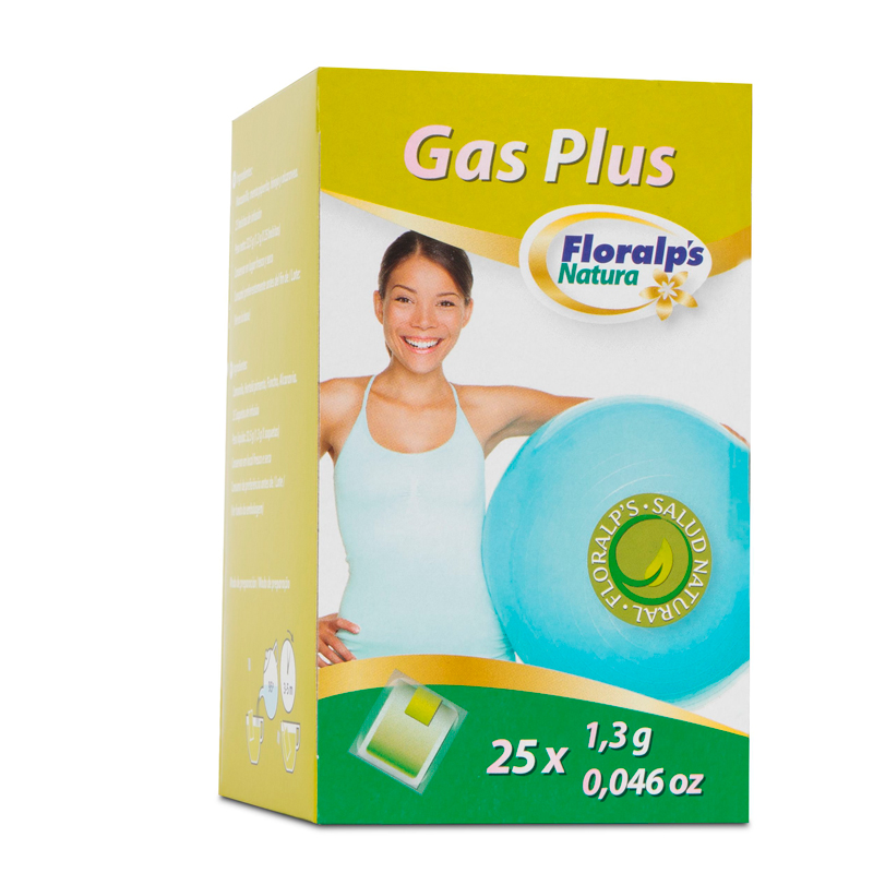 GAS PLUS 25 SOBRES FLORALP´S