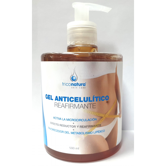 GEL ANTICELULÍTICO REAFIRMANTE 500ml TRICONATURA