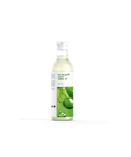 GEL BAÑO ALOE + ARBOL DEL TE 500 ml EBERS