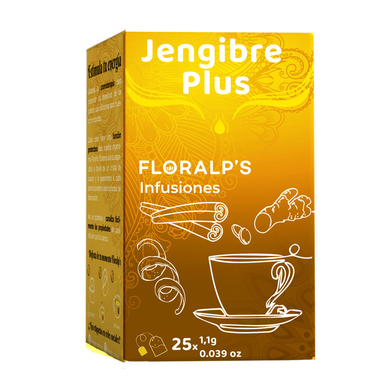 JENGIBRE PLUS 25 SOBRES FLORALP´S
