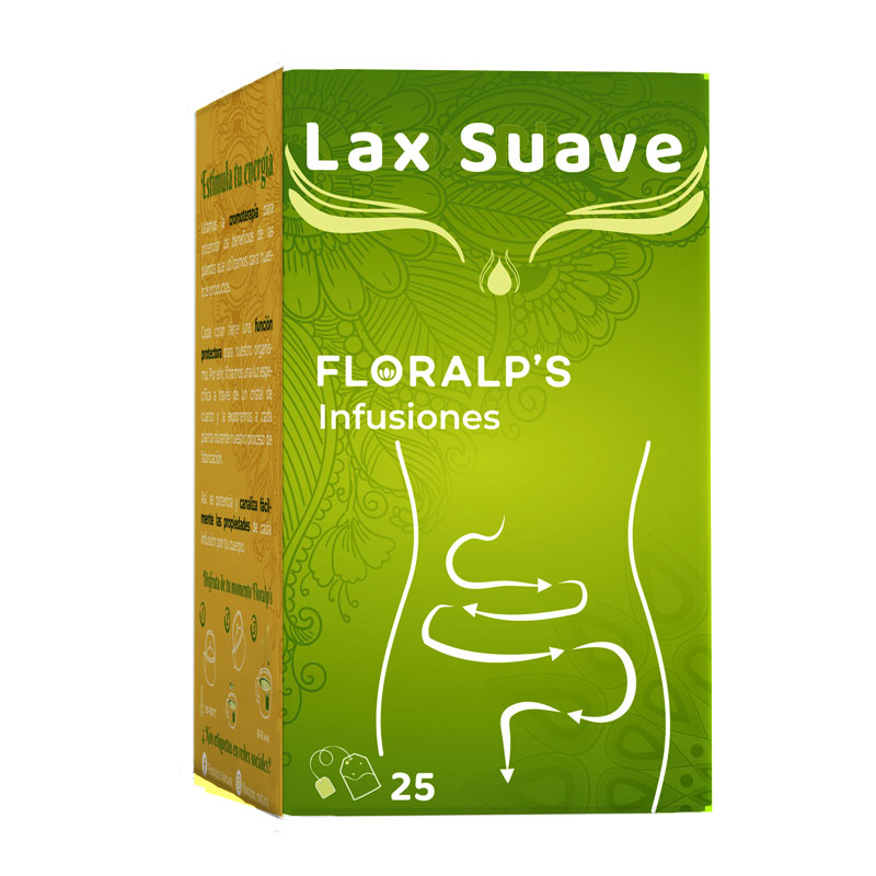 LAX SUAVE 25 SOBRES FLORALP´S NATURA