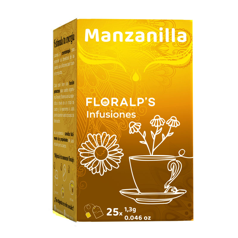 MANZANILLA 25 SOBRES FLORALP´S NATURA