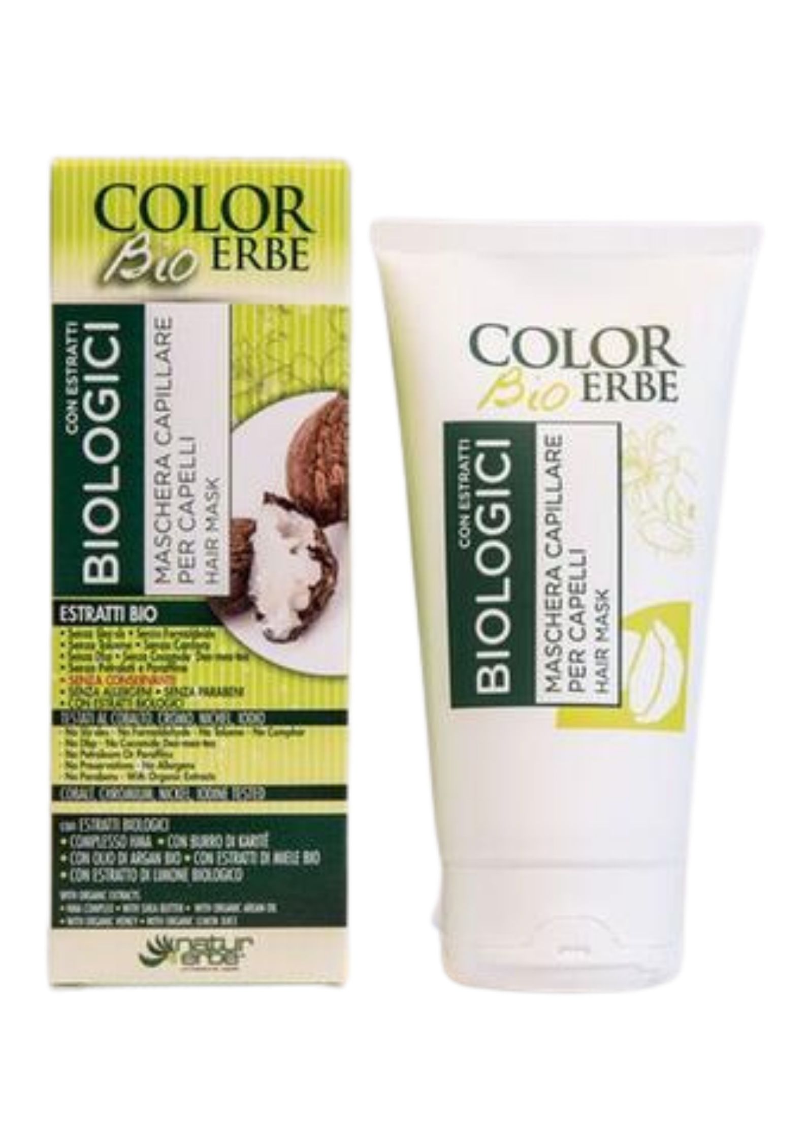 MASCARILLA CAPILAR EXTRACTO BIO 150 ml. NATUR ERBE