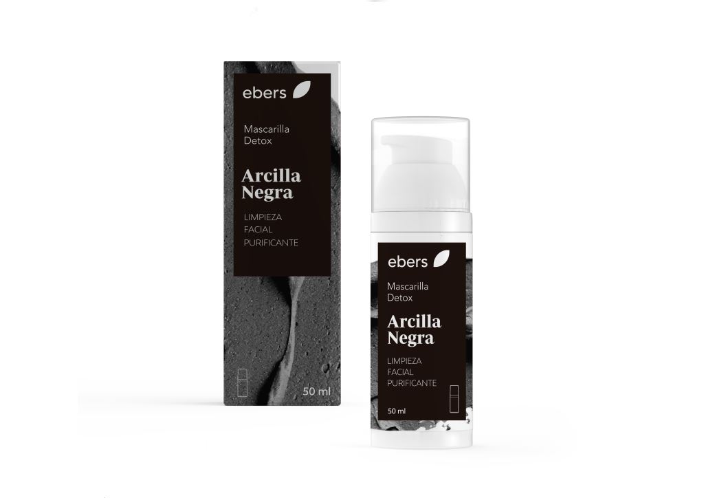 MASCARILLA CORRECTORA ARCILLA NEGRA 50ml EBERS