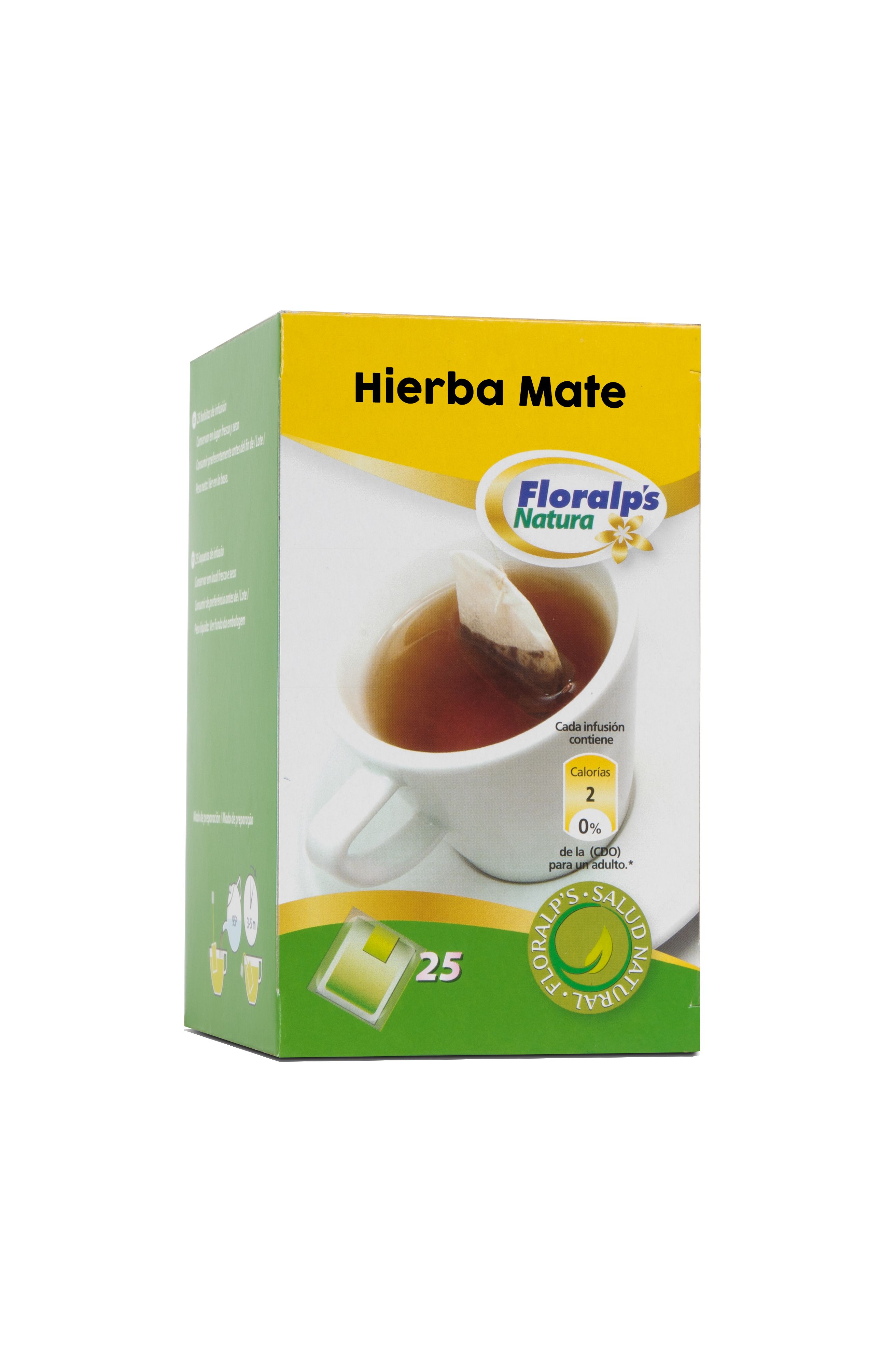MATE 25 SOBRES FLORALP´S NATURA