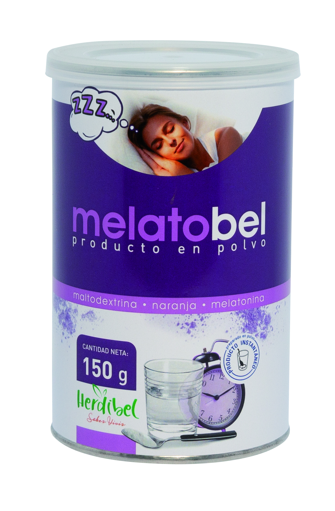 MELATOBEL MELATONINA POLVO BOTE 150g HERDIBEL