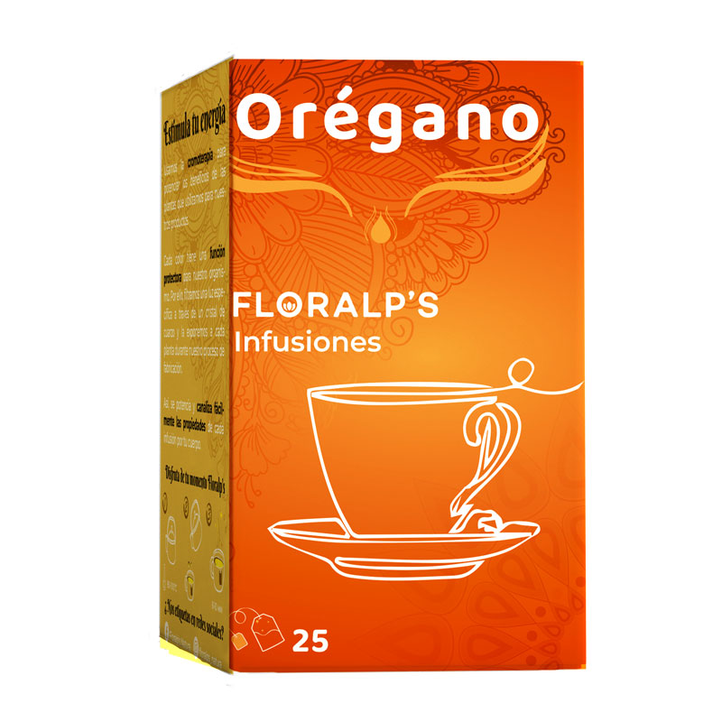 OREGANO 25 SOBRES FLORALP´S NATURA