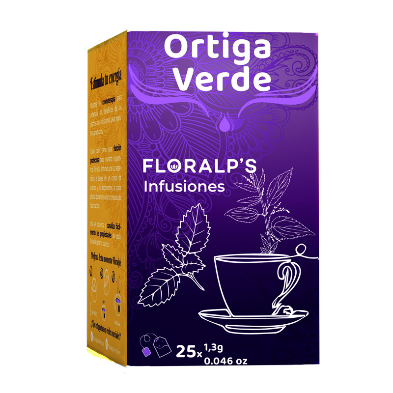 ORTIGA VERDE 25 SOBRES FLORALP´S