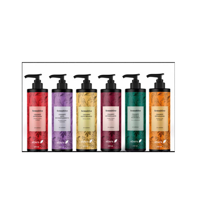 PACK COMPLETO CHAMPUS SENSSITIVE (CON ACONDICIONADOR) EBERS