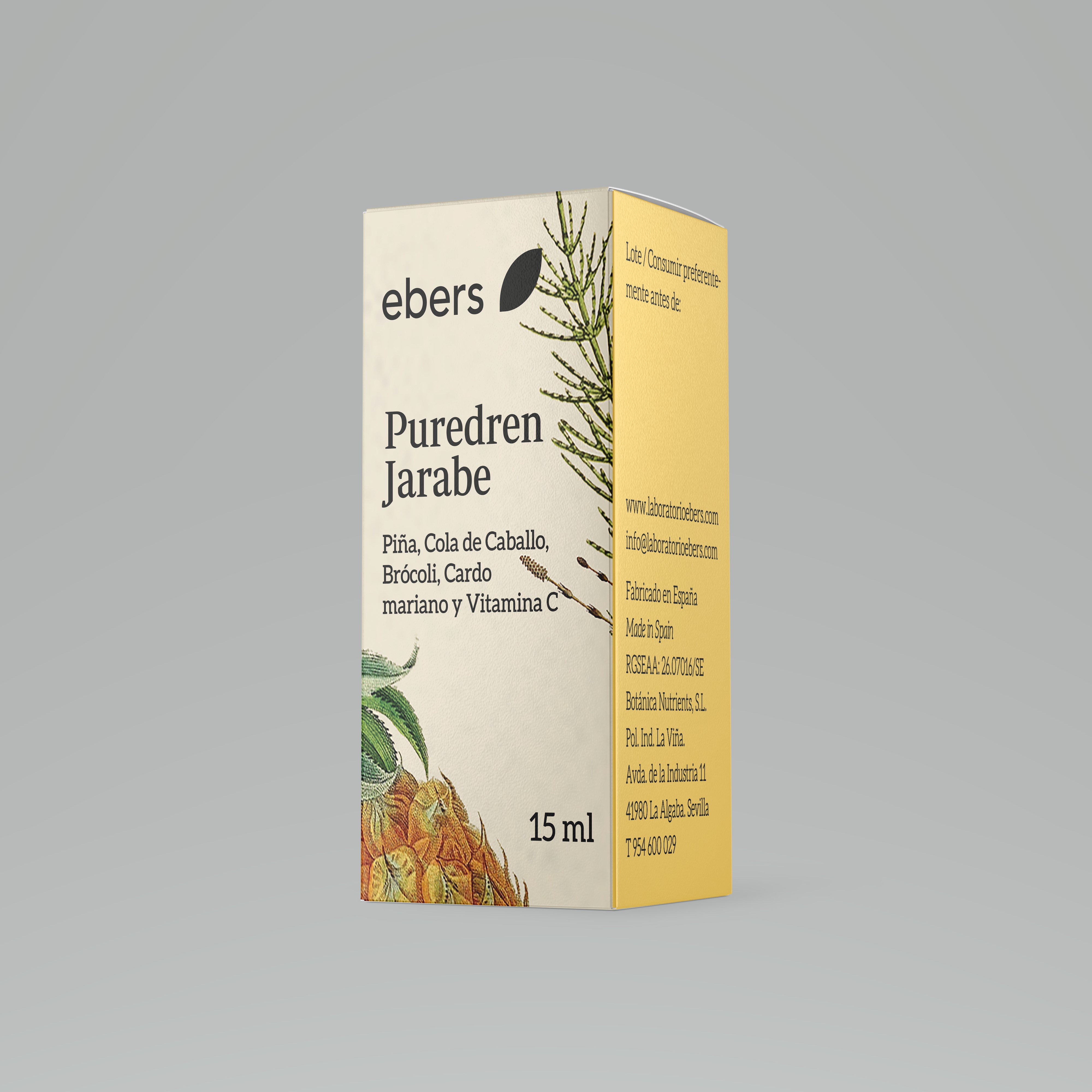 PUREDREN JARABE 250 ml EBERS
