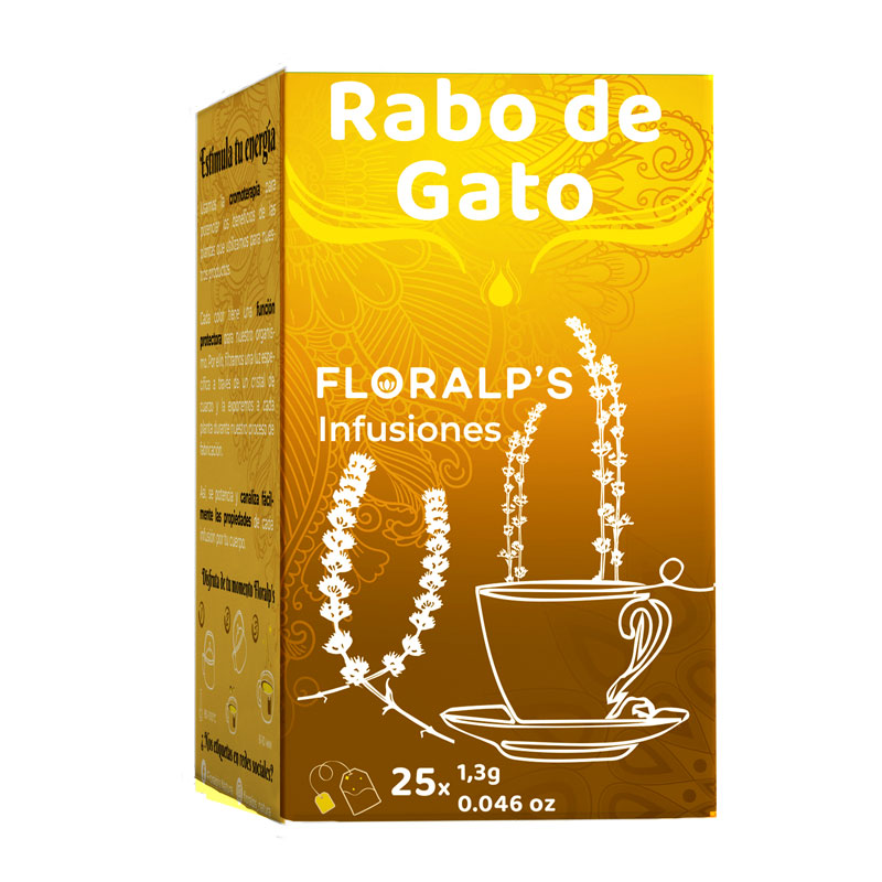 RABO DE GATO 25 SOBRES FLORALP´S NATURA