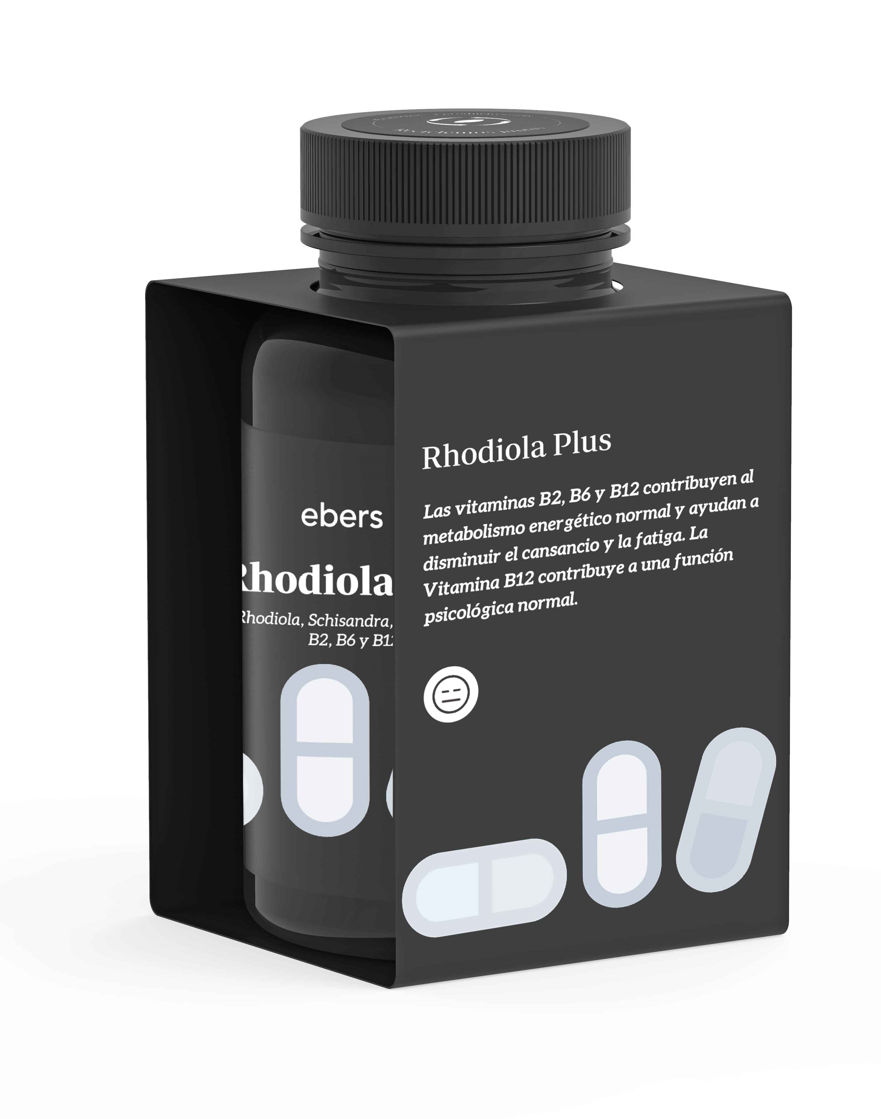 RHODIOLA PLUS EBERS 60 CÁPSULAS PAPIRO EBERS