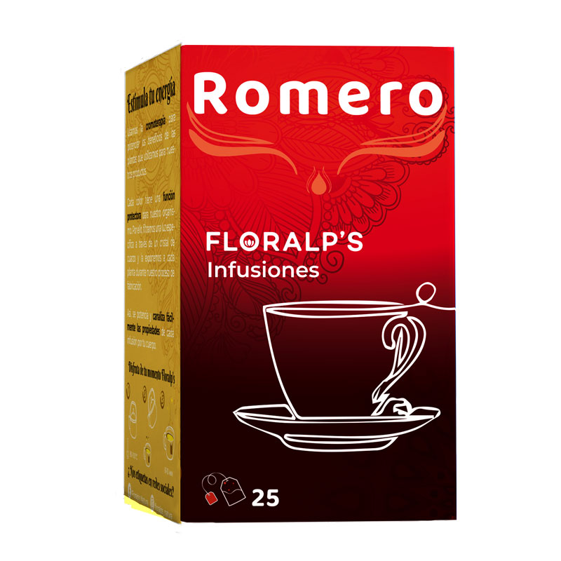 ROMERO 25 SOBRES FLORALP´S NATURA