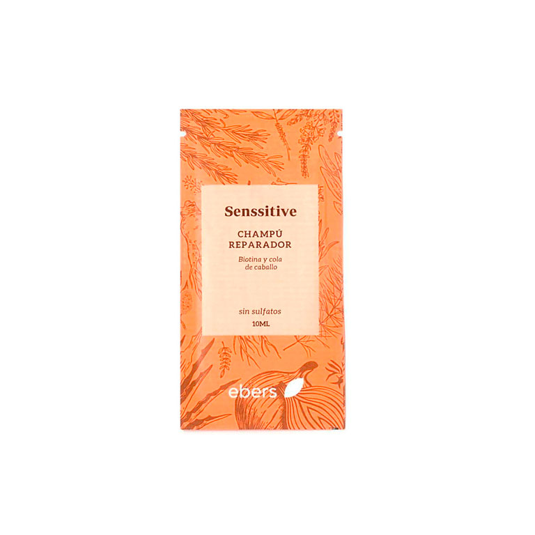 *SACHET CHAMPU SENSSITIVE REPARADOR EBERS