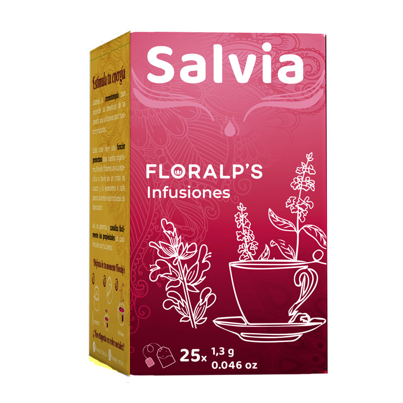 SALVIA 25 SOBRES FLORALP´S NATURA