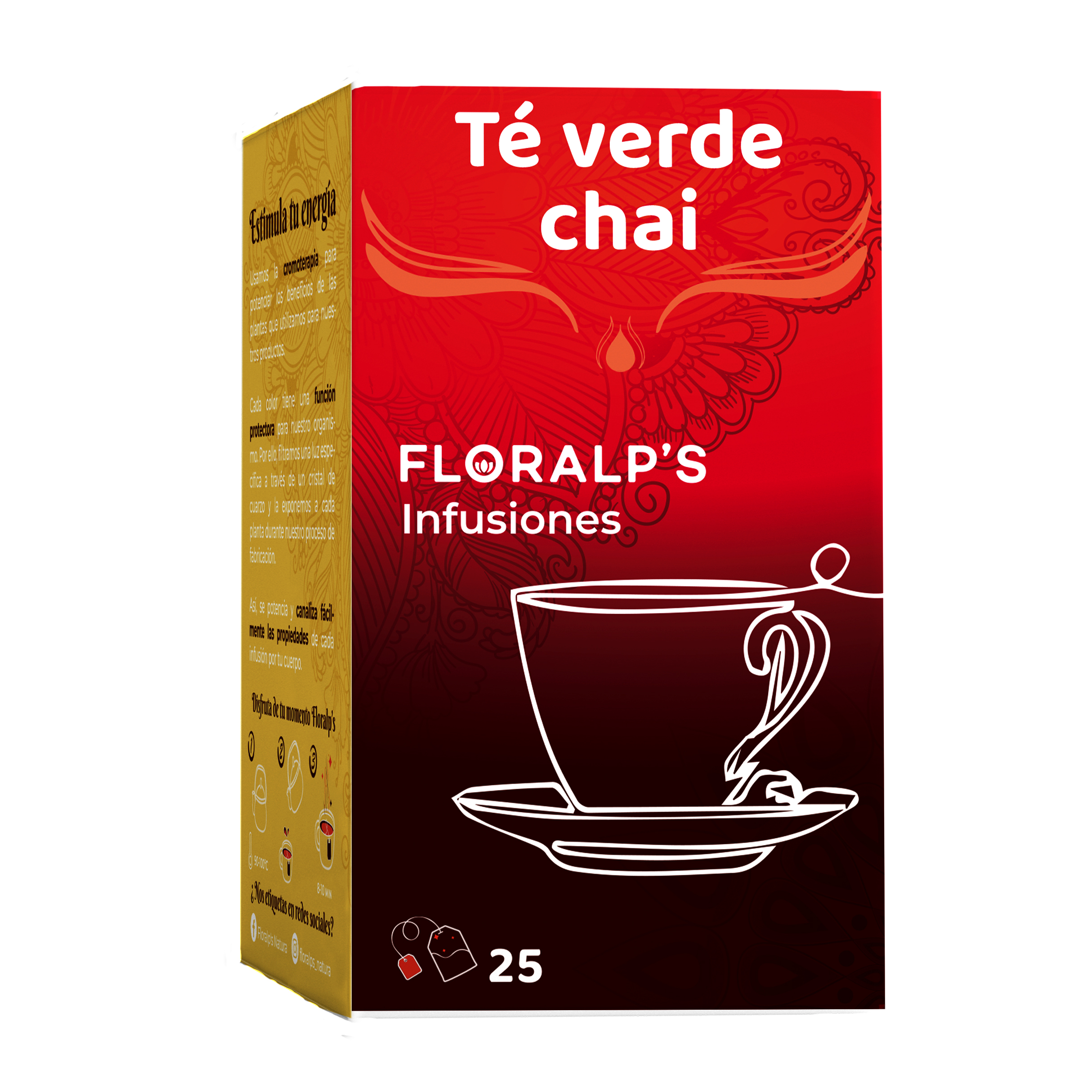 TE VERDE CHAI 25 INFUSIONES FLORALP´S