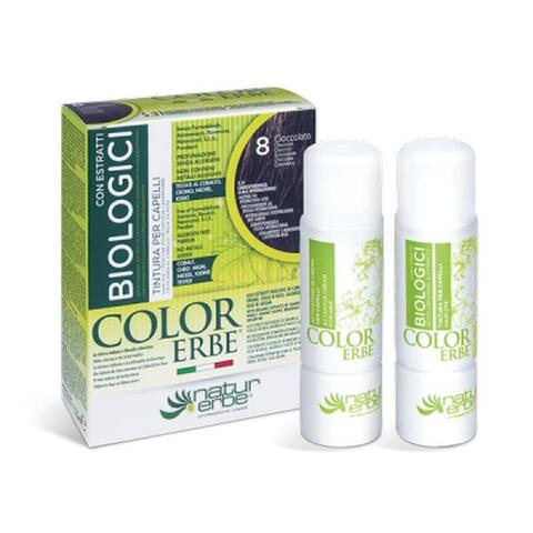 TINTE EXTRACTO BIO Nº 8-CHOCOLATE  (COLORIMETRIA INTERNACIONAL 5.31) NATUR ERBE