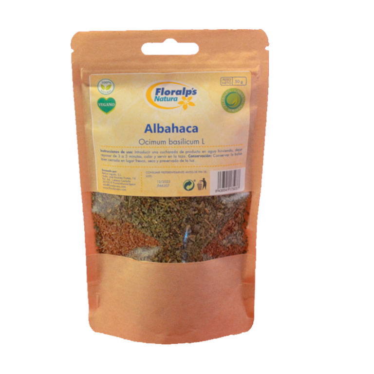 TISANA ALBAHACA 50g FLORALP'S