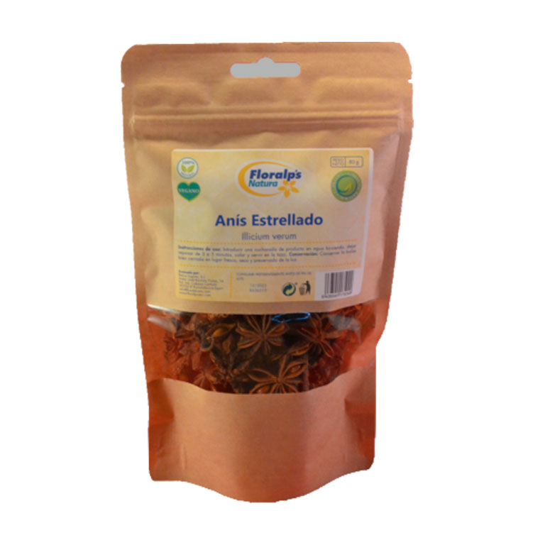 TISANA ANIS ESTRELLADO 80g FLORALP'S