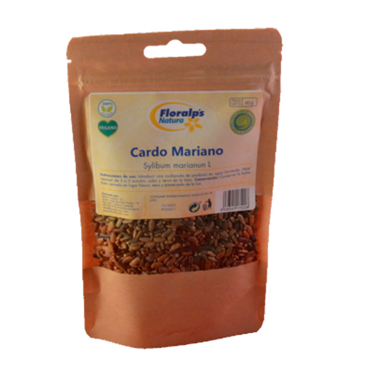 TISANA CARDO MARIANO SEMILLAS 80g FLORALP'S