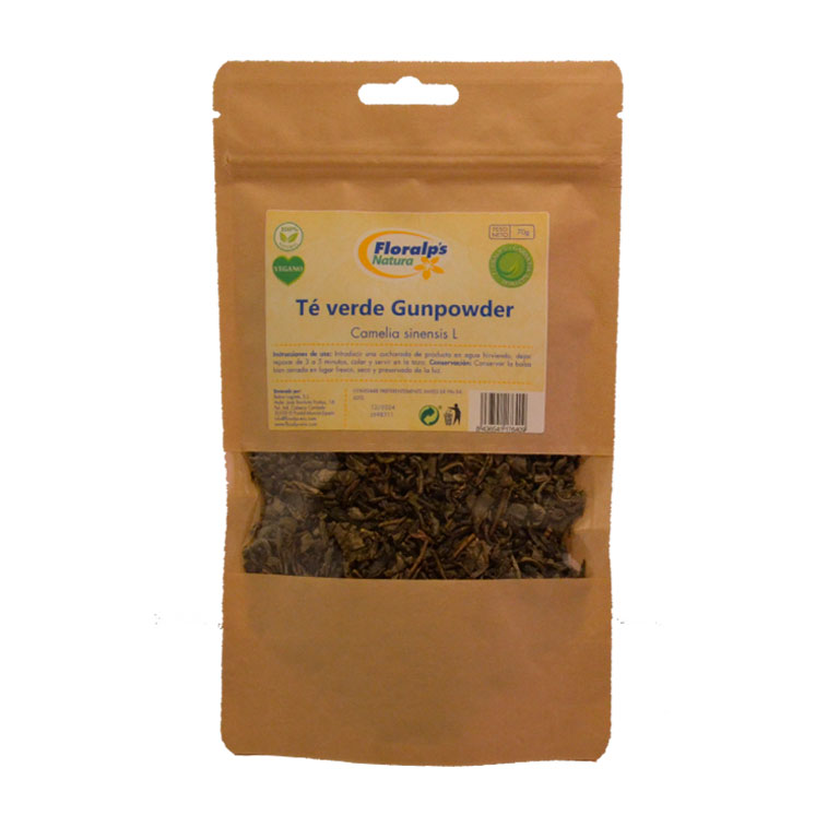 TISANA TE VERDE GUNPOWDER 70g FLORALP´S NATURA