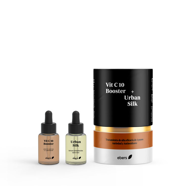 VITAMINA C BOOSTER+ URBAN SILK 2X30ML EBERS
