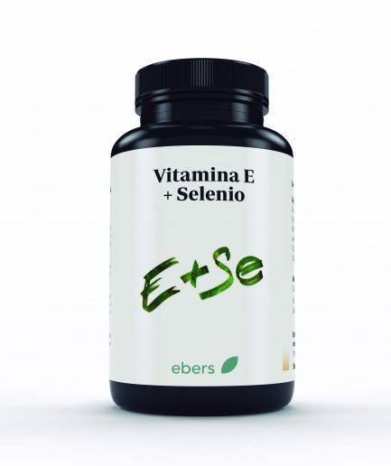 VITAMINA E + SELENIO 600 mg 60 COMPRIMIDOS EBERS